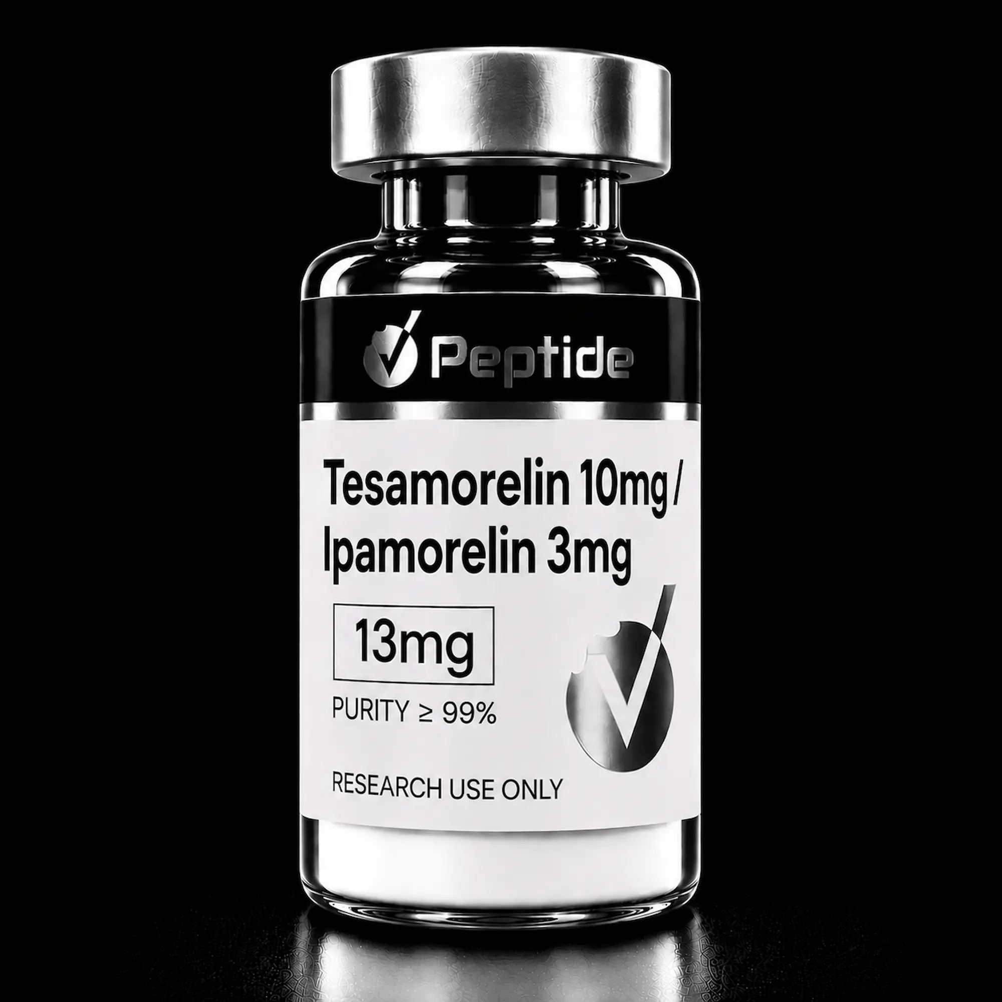 ChatGPT-Image-May-18-2026-10_23_25-AM Tesamorelin 10 mg + Ipamorelin 3 mg — 13 mg – GHRH / GHS-R Dual Pathway - Image 1